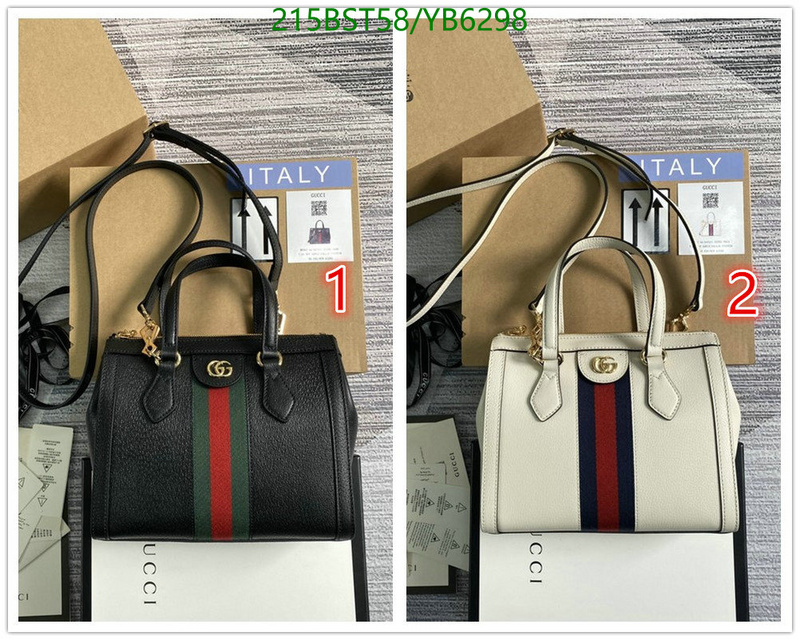 G*ucci-👜》Bag-Mirror Quality Code: YB6298