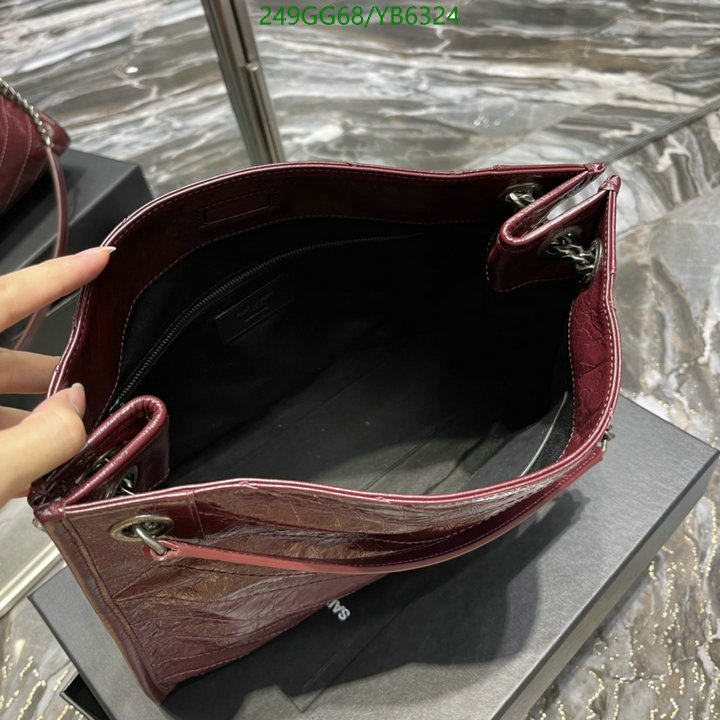 Y*SL-👜》Bag-Mirror Quality Code: YB6324