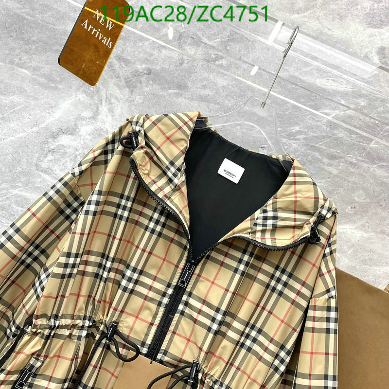 B*urberry-👕》Down jacket Women Code: ZC4751