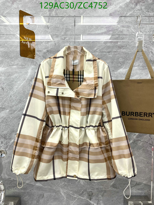 B*urberry-👕》Down jacket Women Code: ZC4752