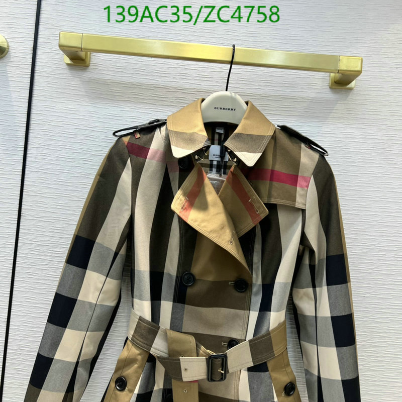 B*urberry-👕》Down jacket Women Code: ZC4758