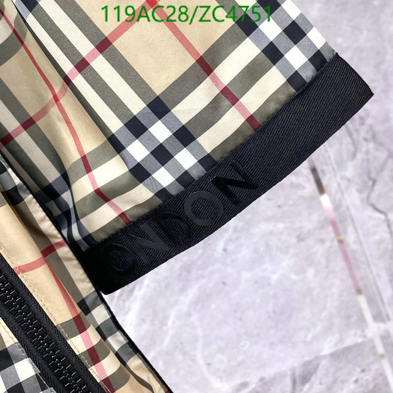 B*urberry-👕》Down jacket Women Code: ZC4751
