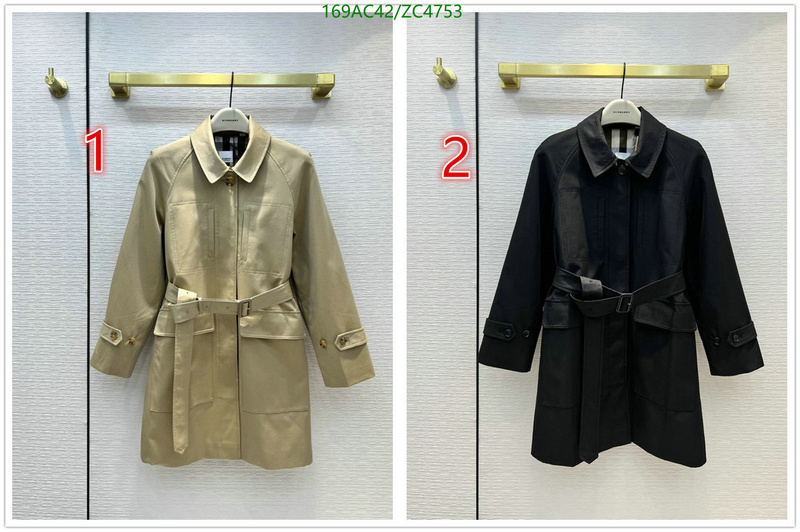 B*urberry-👕》Down jacket Women Code: ZC4753