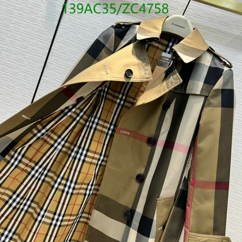 B*urberry-👕》Down jacket Women Code: ZC4758