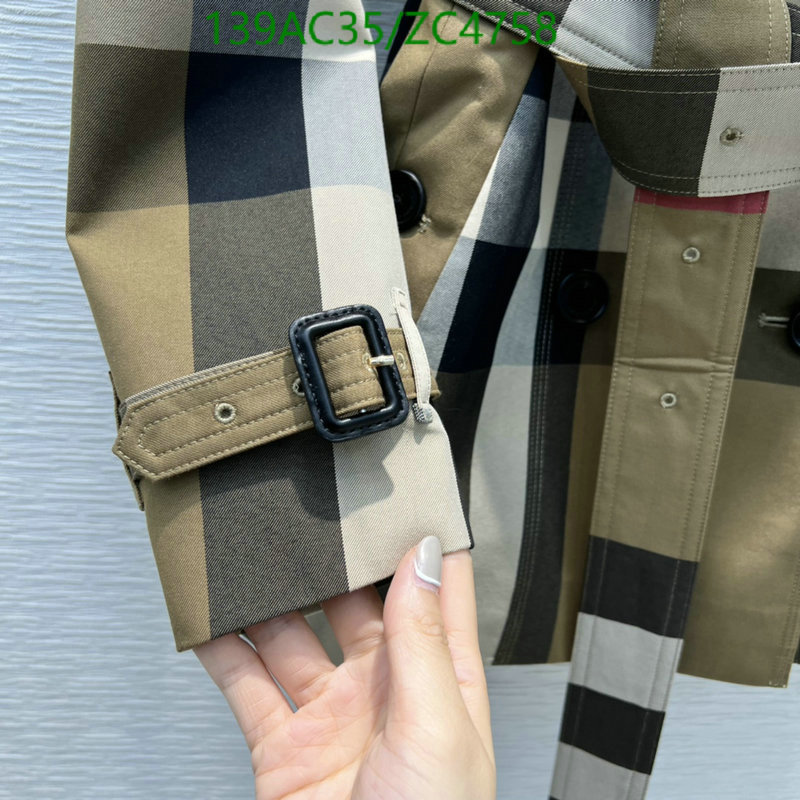 B*urberry-👕》Down jacket Women Code: ZC4758