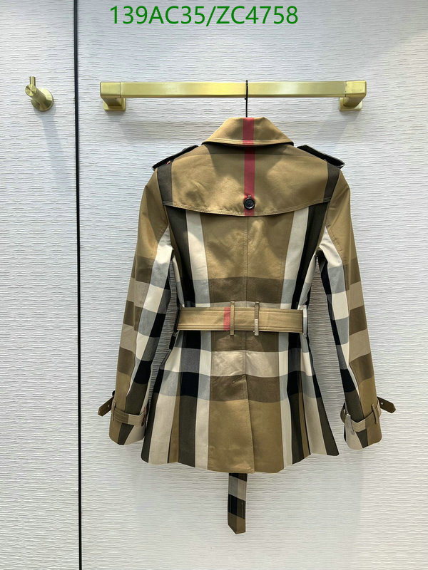 B*urberry-👕》Down jacket Women Code: ZC4758