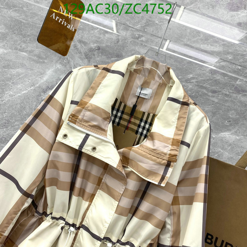 B*urberry-👕》Down jacket Women Code: ZC4752