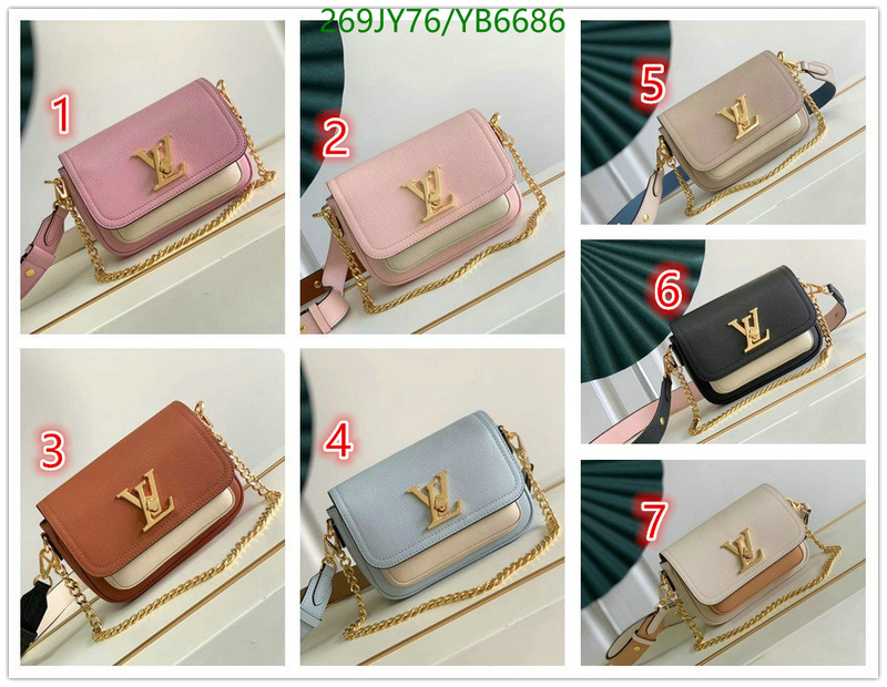 L*V-👜》Bag-Mirror Quality Code: YB6686