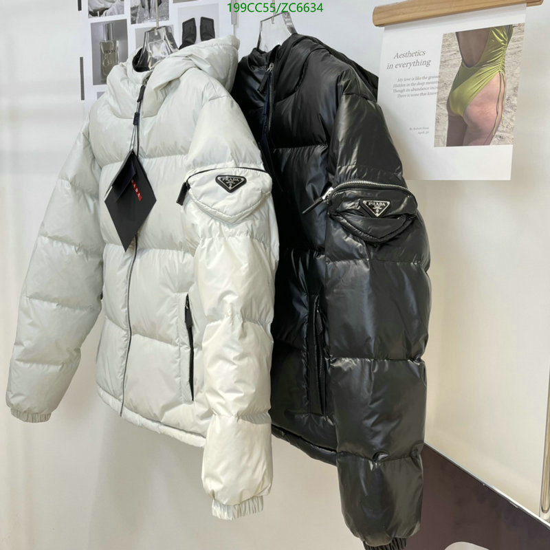 P*rada-👕》Down jacket Men Code: ZC6634