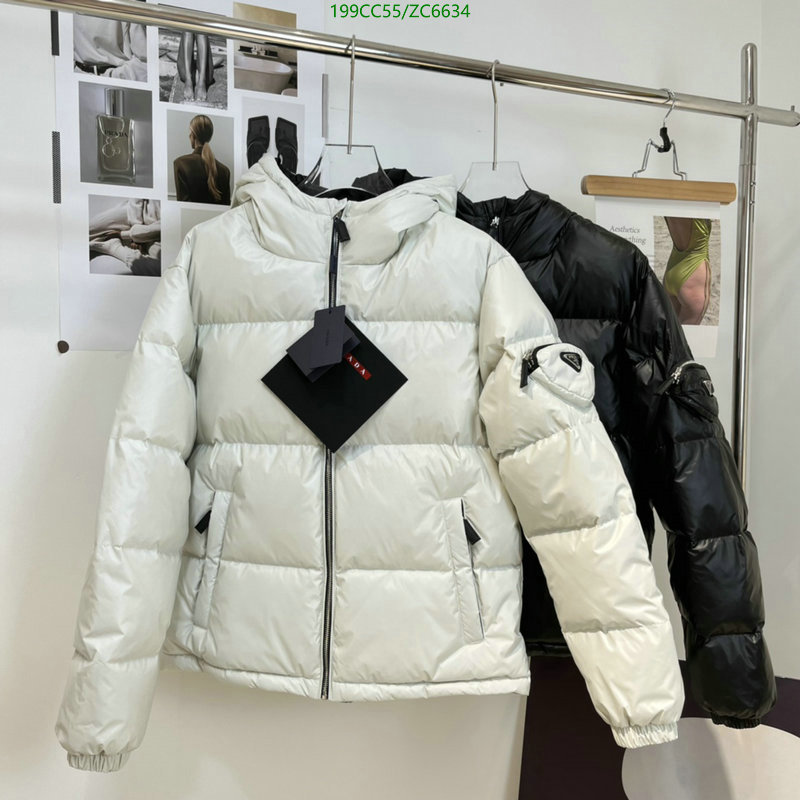 P*rada-👕》Down jacket Men Code: ZC6634