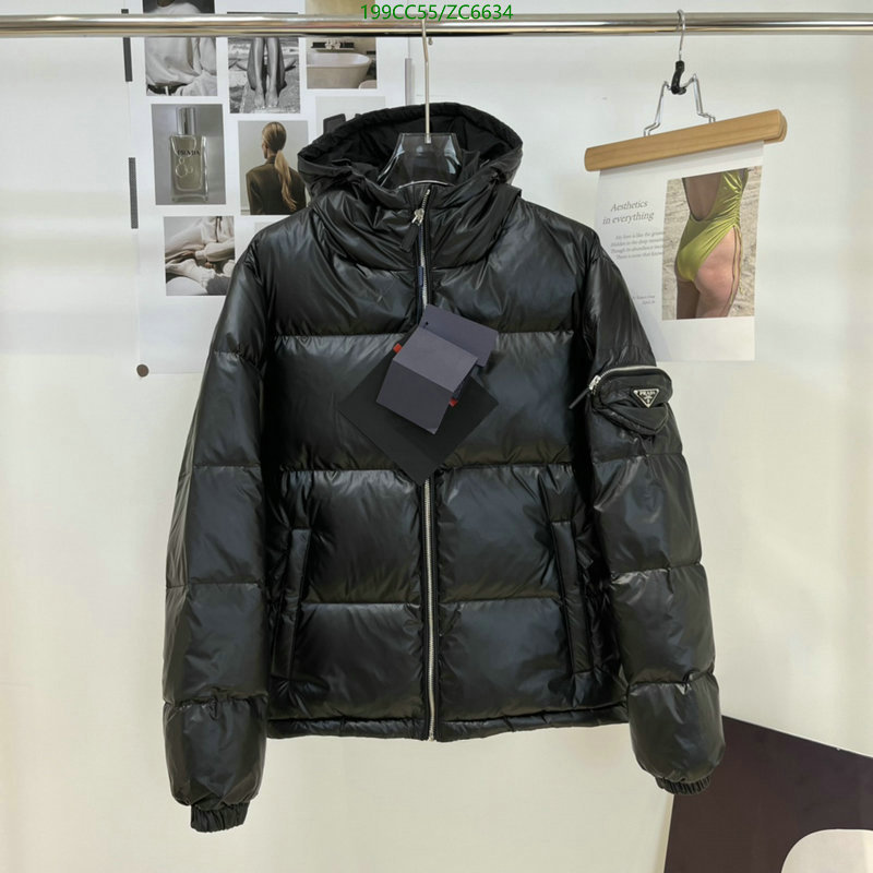 P*rada-👕》Down jacket Men Code: ZC6634