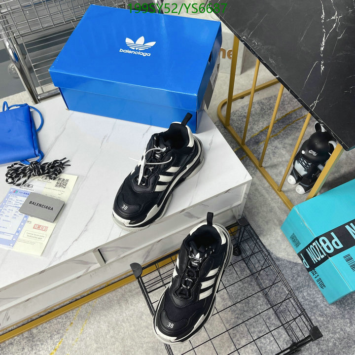 B*alenciaga-👟》Men shoes Code: YS6687
