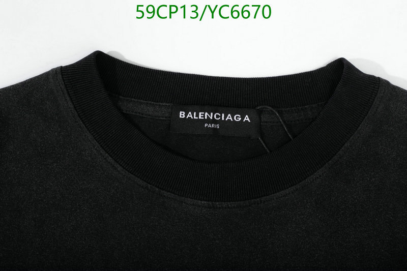 B*alenciaga-👕》Clothing Code: YC6670