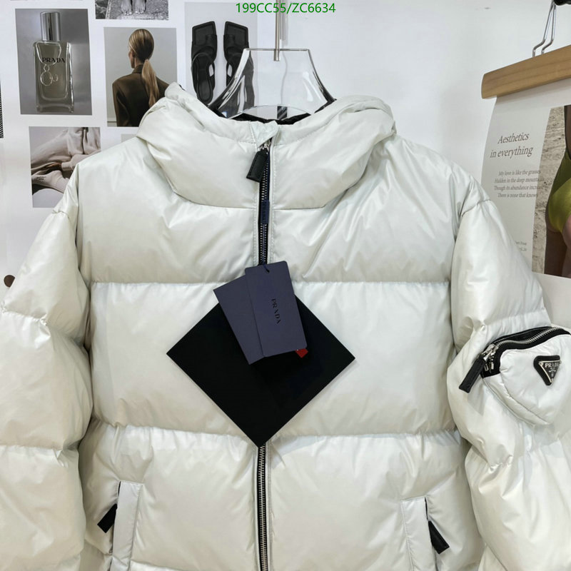 P*rada-👕》Down jacket Men Code: ZC6634