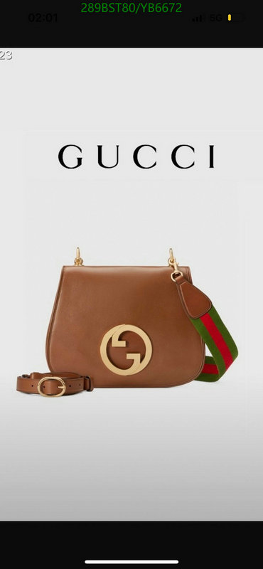 G*ucci-👜》Bag-Mirror Quality Code: YB6672