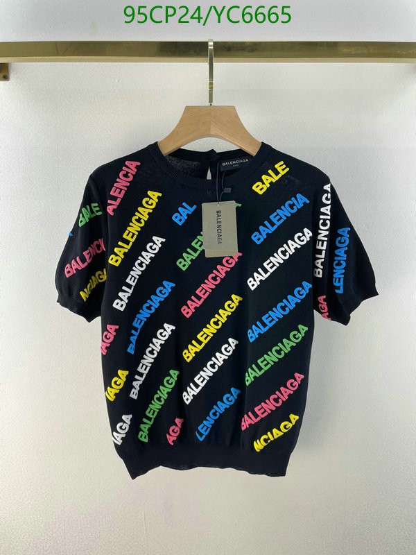 B*alenciaga-👕》Clothing Code: YC6665