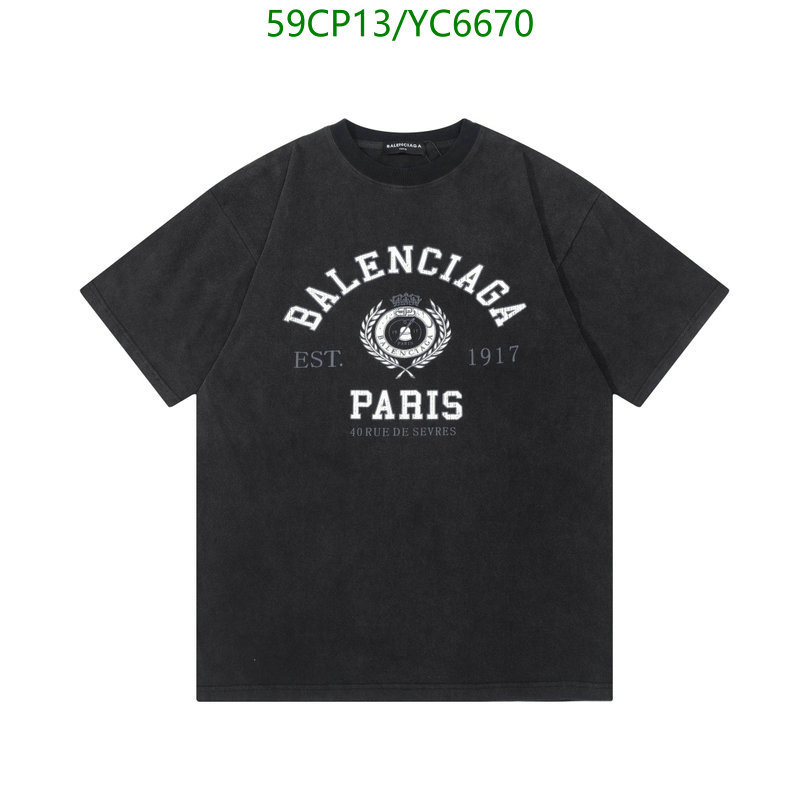 B*alenciaga-👕》Clothing Code: YC6670