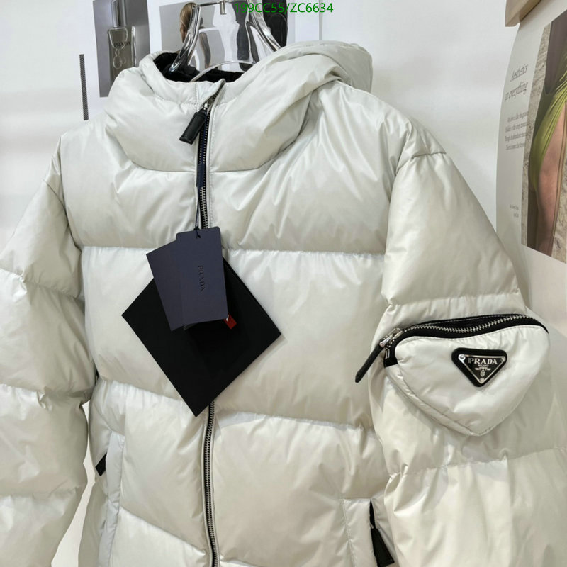 P*rada-👕》Down jacket Men Code: ZC6634