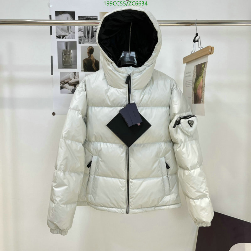 P*rada-👕》Down jacket Men Code: ZC6634