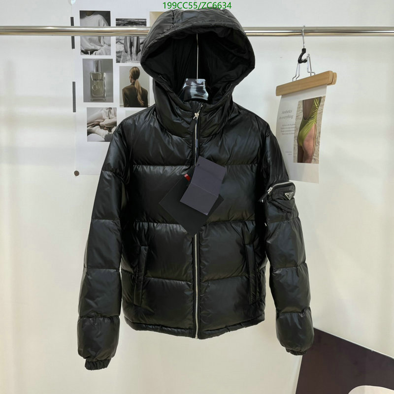 P*rada-👕》Down jacket Men Code: ZC6634