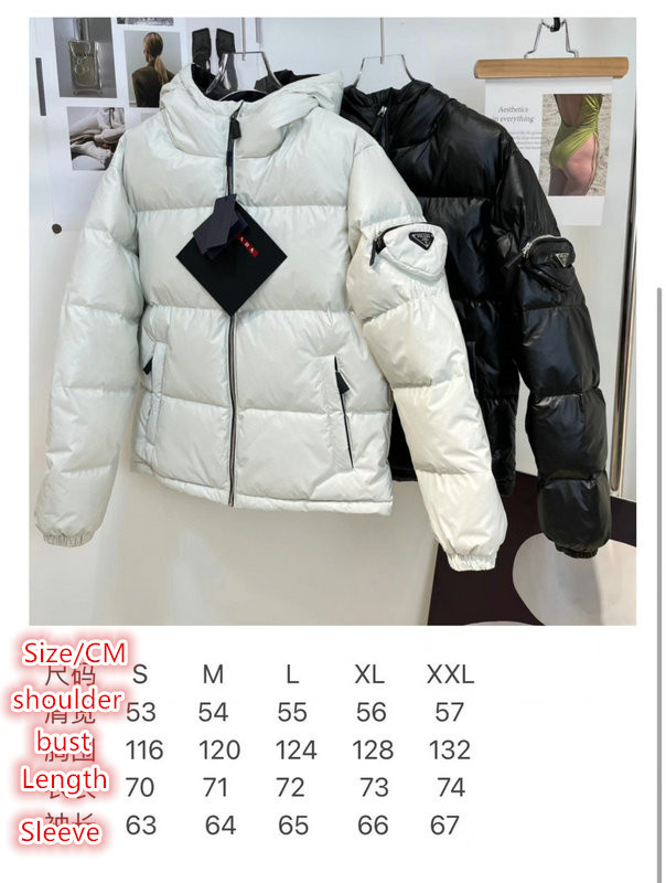 P*rada-👕》Down jacket Men Code: ZC6634
