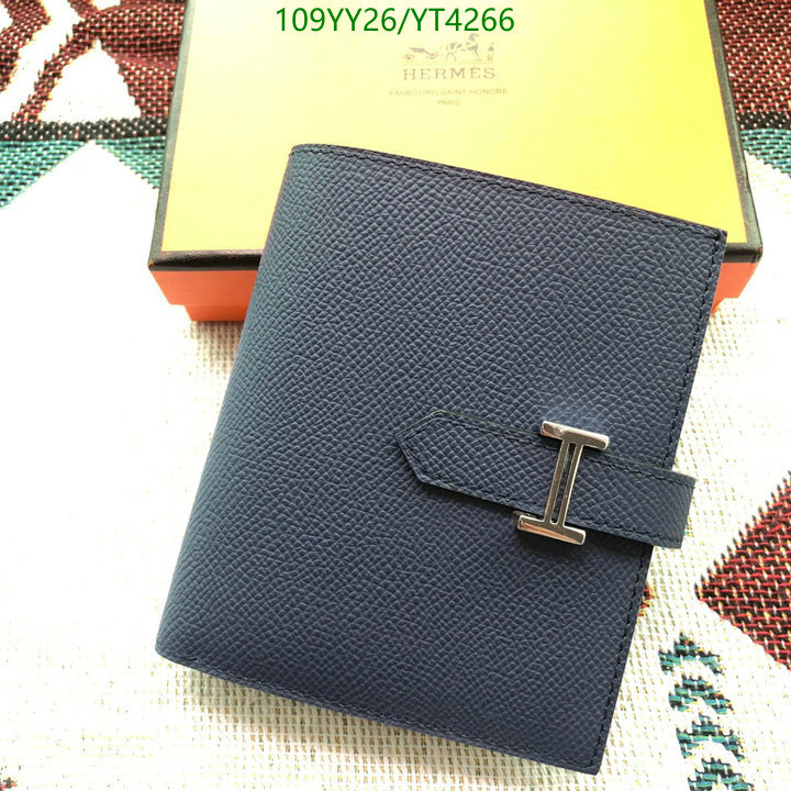 He*rm*es-》Wallet-Mirror Quality Code: YT4266