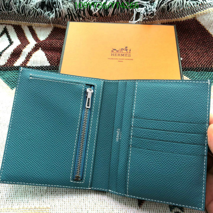 He*rm*es-》Wallet-Mirror Quality Code: YT4266