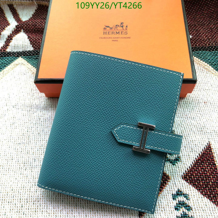 He*rm*es-》Wallet-Mirror Quality Code: YT4266