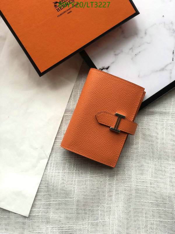 He*rm*es-》Wallet-Mirror Quality Code: LT3227