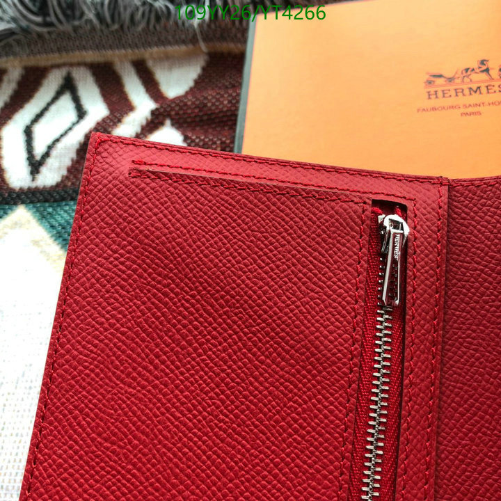 He*rm*es-》Wallet-Mirror Quality Code: YT4266
