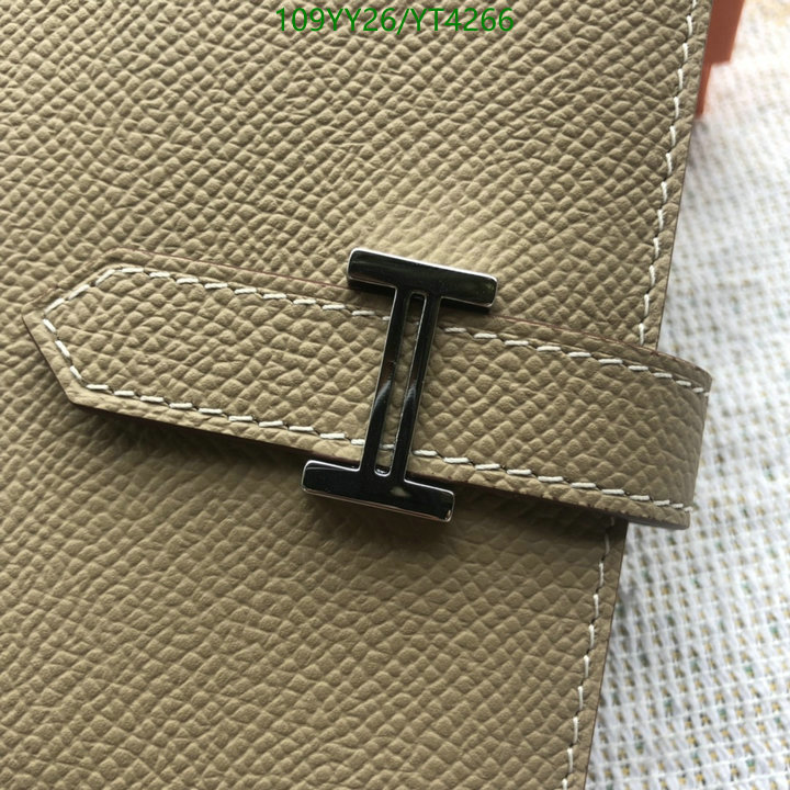 He*rm*es-》Wallet-Mirror Quality Code: YT4266