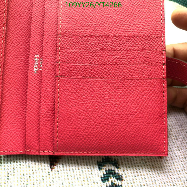 He*rm*es-》Wallet-Mirror Quality Code: YT4266