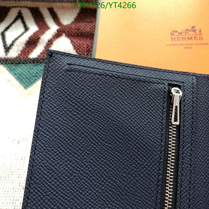 He*rm*es-》Wallet-Mirror Quality Code: YT4266
