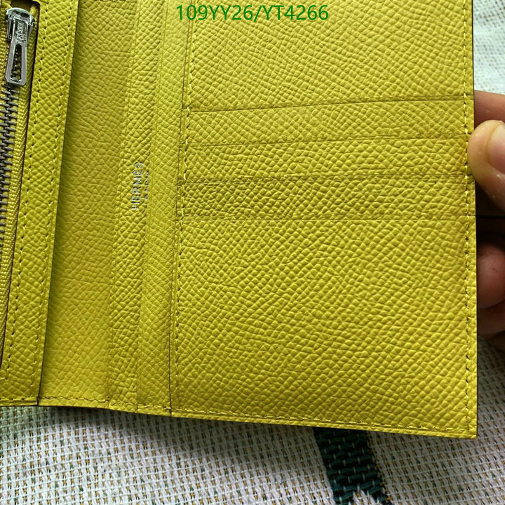 He*rm*es-》Wallet-Mirror Quality Code: YT4266