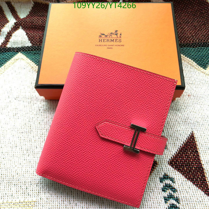 He*rm*es-》Wallet-Mirror Quality Code: YT4266
