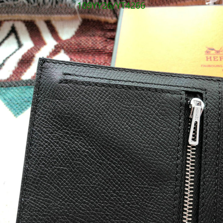 He*rm*es-》Wallet-Mirror Quality Code: YT4266