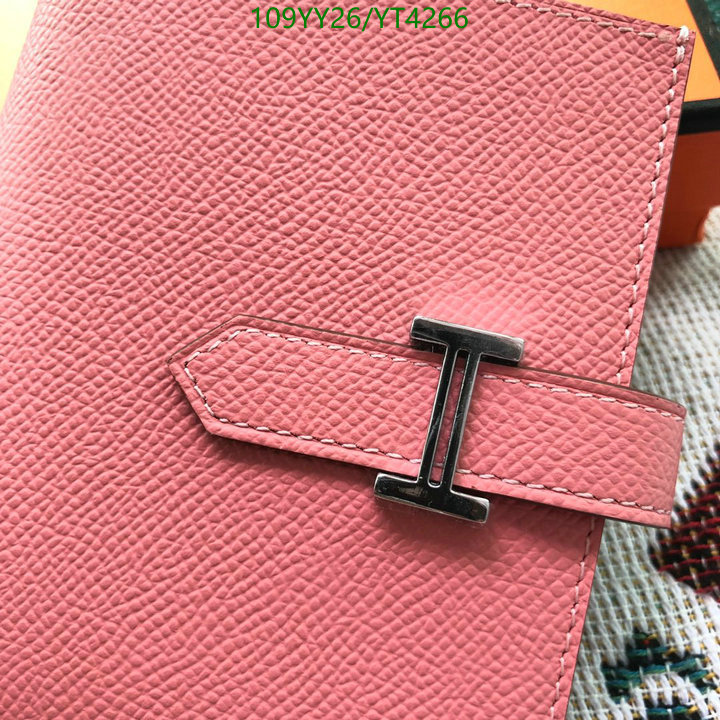 He*rm*es-》Wallet-Mirror Quality Code: YT4266
