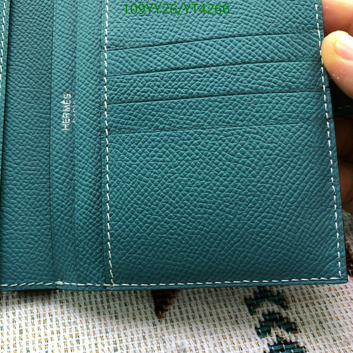 He*rm*es-》Wallet-Mirror Quality Code: YT4266