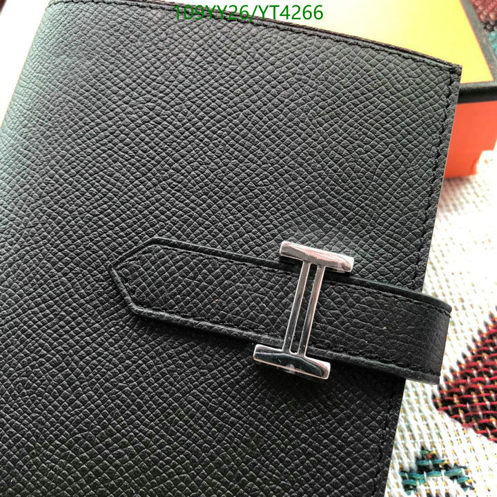He*rm*es-》Wallet-Mirror Quality Code: YT4266