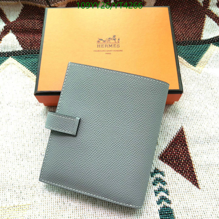 He*rm*es-》Wallet-Mirror Quality Code: YT4266