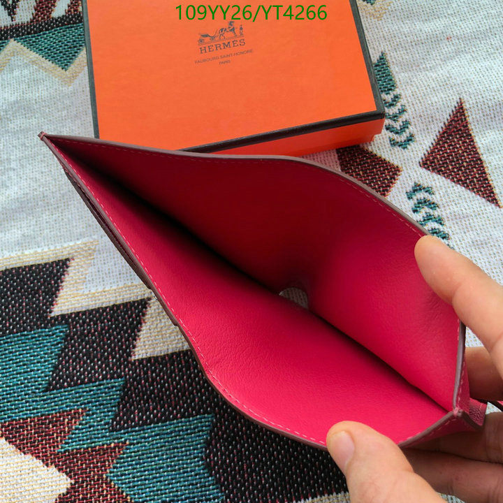 He*rm*es-》Wallet-Mirror Quality Code: YT4266