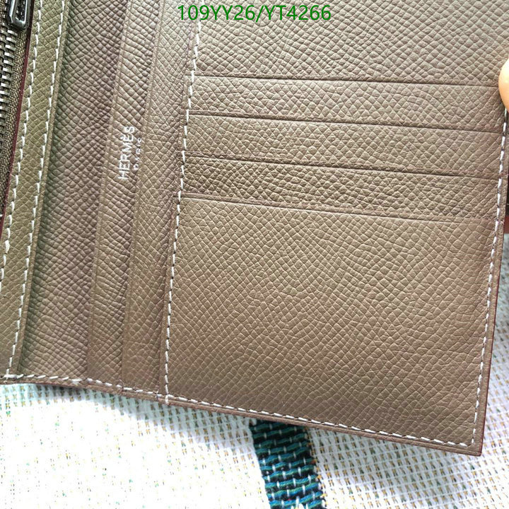 He*rm*es-》Wallet-Mirror Quality Code: YT4266