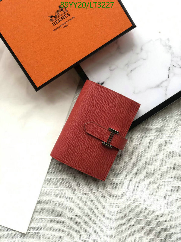 He*rm*es-》Wallet-Mirror Quality Code: LT3227