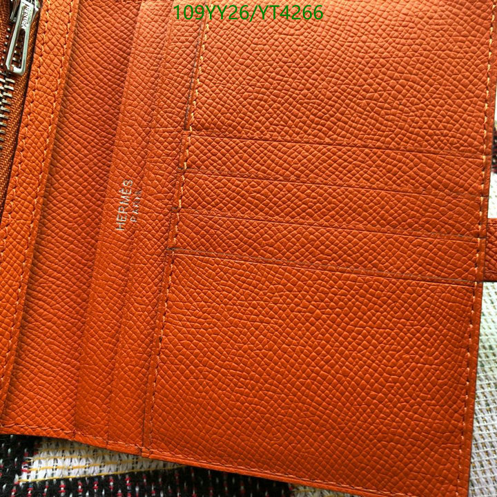 He*rm*es-》Wallet-Mirror Quality Code: YT4266