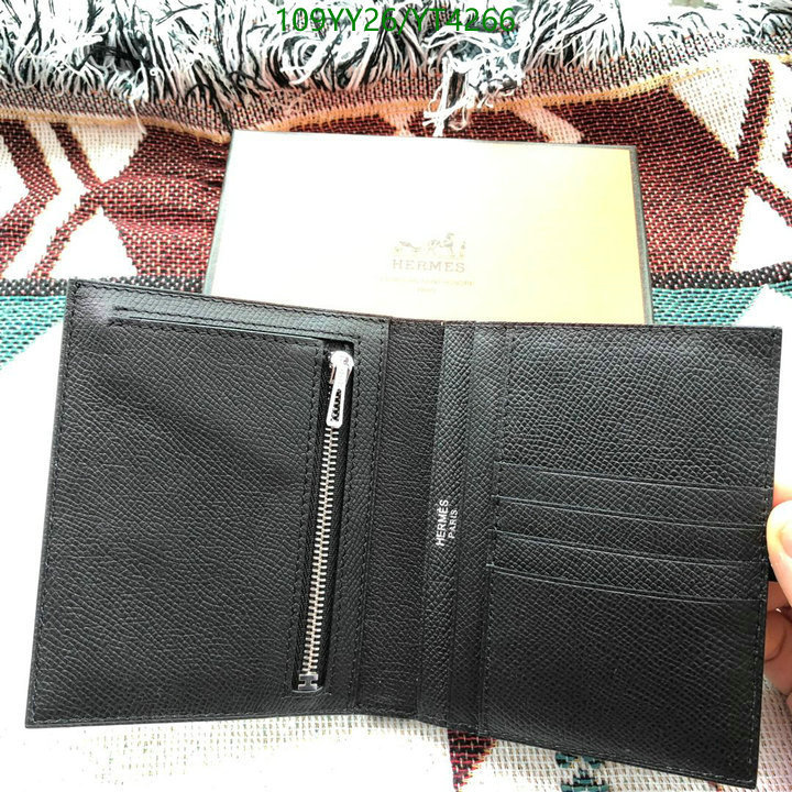 He*rm*es-》Wallet-Mirror Quality Code: YT4266