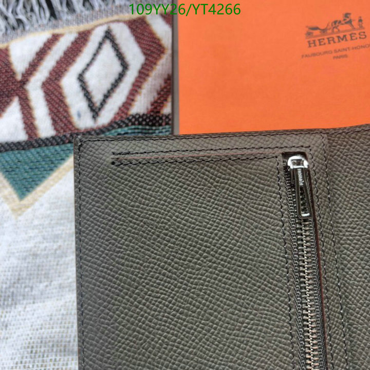 He*rm*es-》Wallet-Mirror Quality Code: YT4266