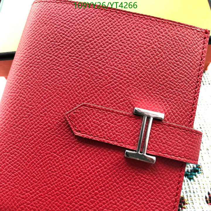 He*rm*es-》Wallet-Mirror Quality Code: YT4266