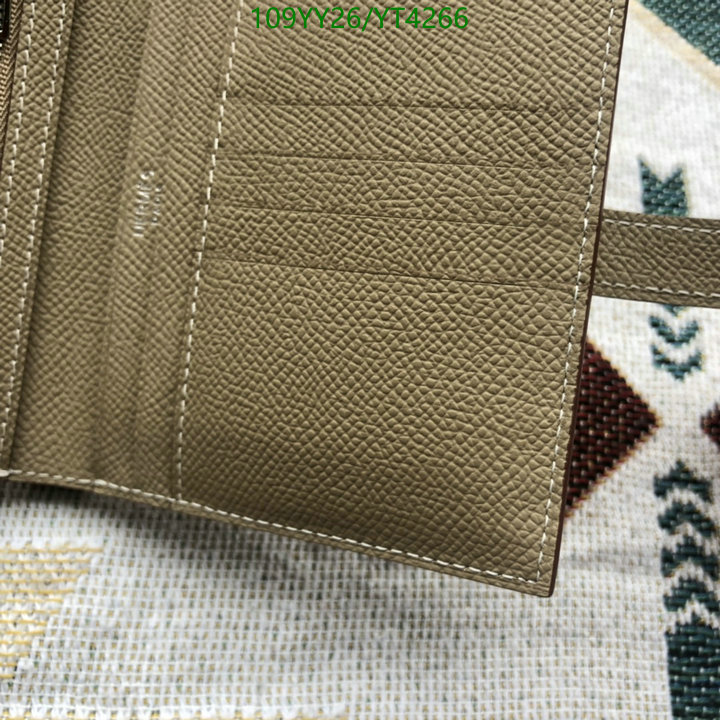 He*rm*es-》Wallet-Mirror Quality Code: YT4266