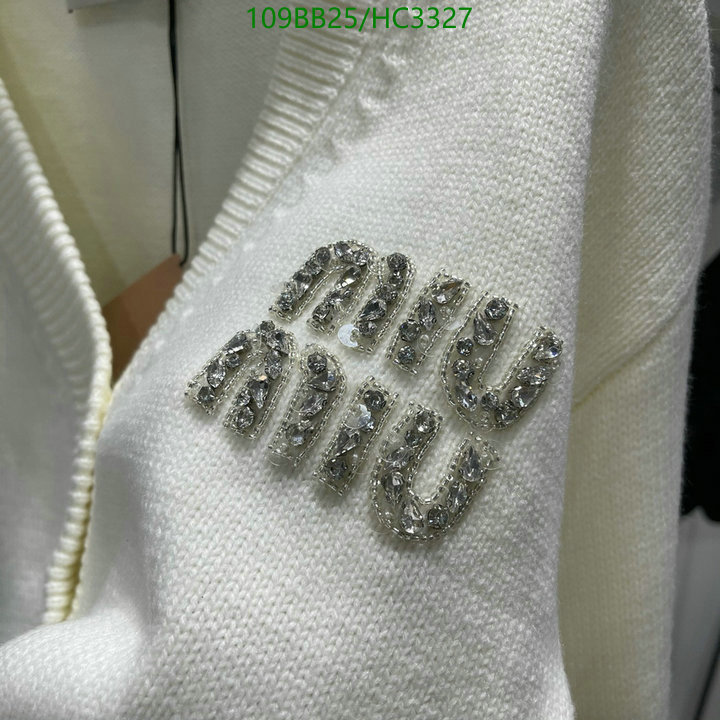 M*IUMIU-👕》Clothing Code: HC3327