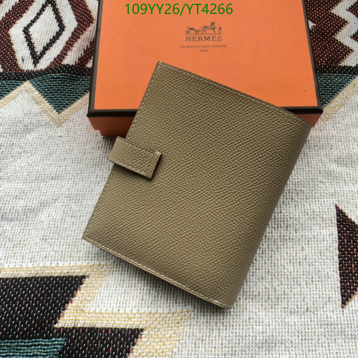 He*rm*es-》Wallet-Mirror Quality Code: YT4266